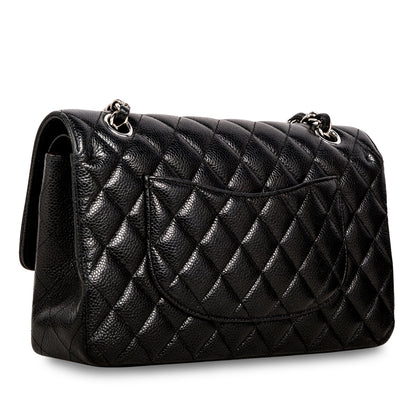 Chanel Classic Flap Caviar Black Shoulder Bag Style 88