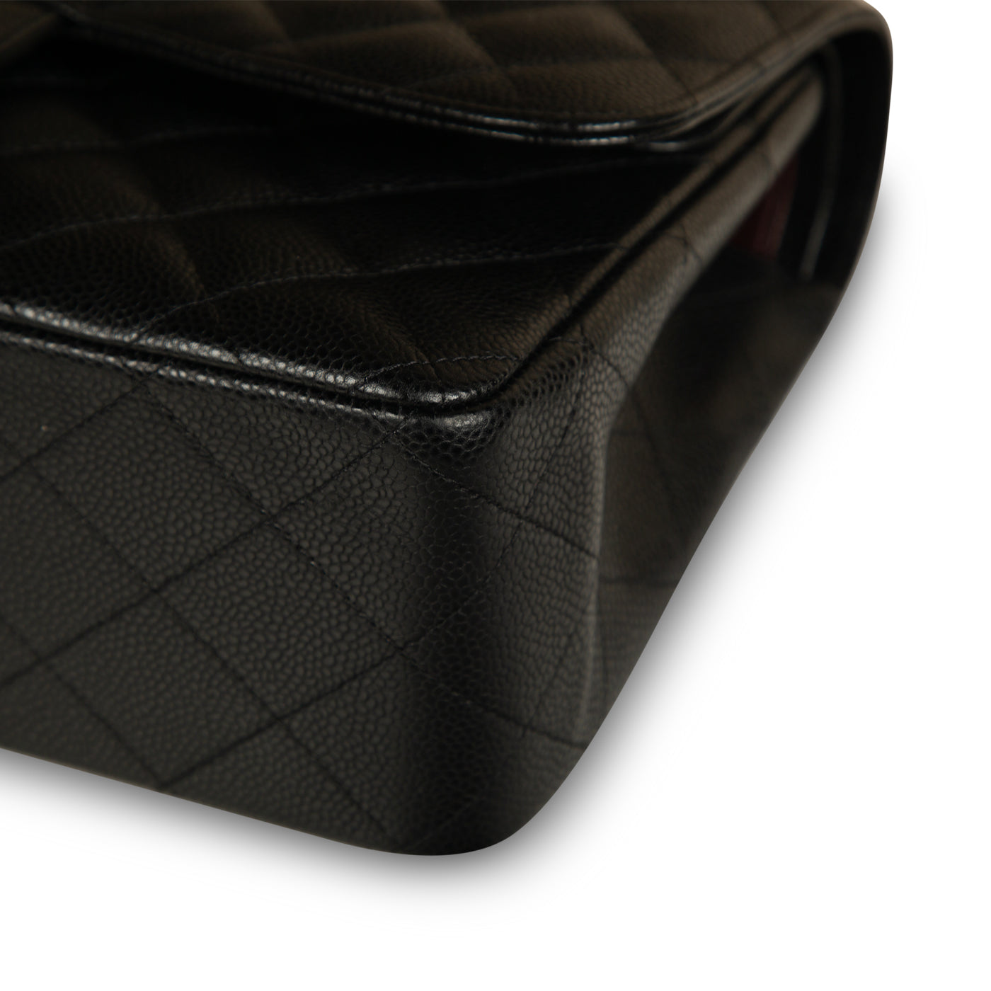 Chanel Classic Flap Caviar Black Shoulder Bag Style 40