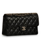 Chanel Classic Flap Caviar Black Shoulder Bag Style 124