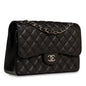 Chanel Classic Flap Caviar Black Shoulder Bag Style 44