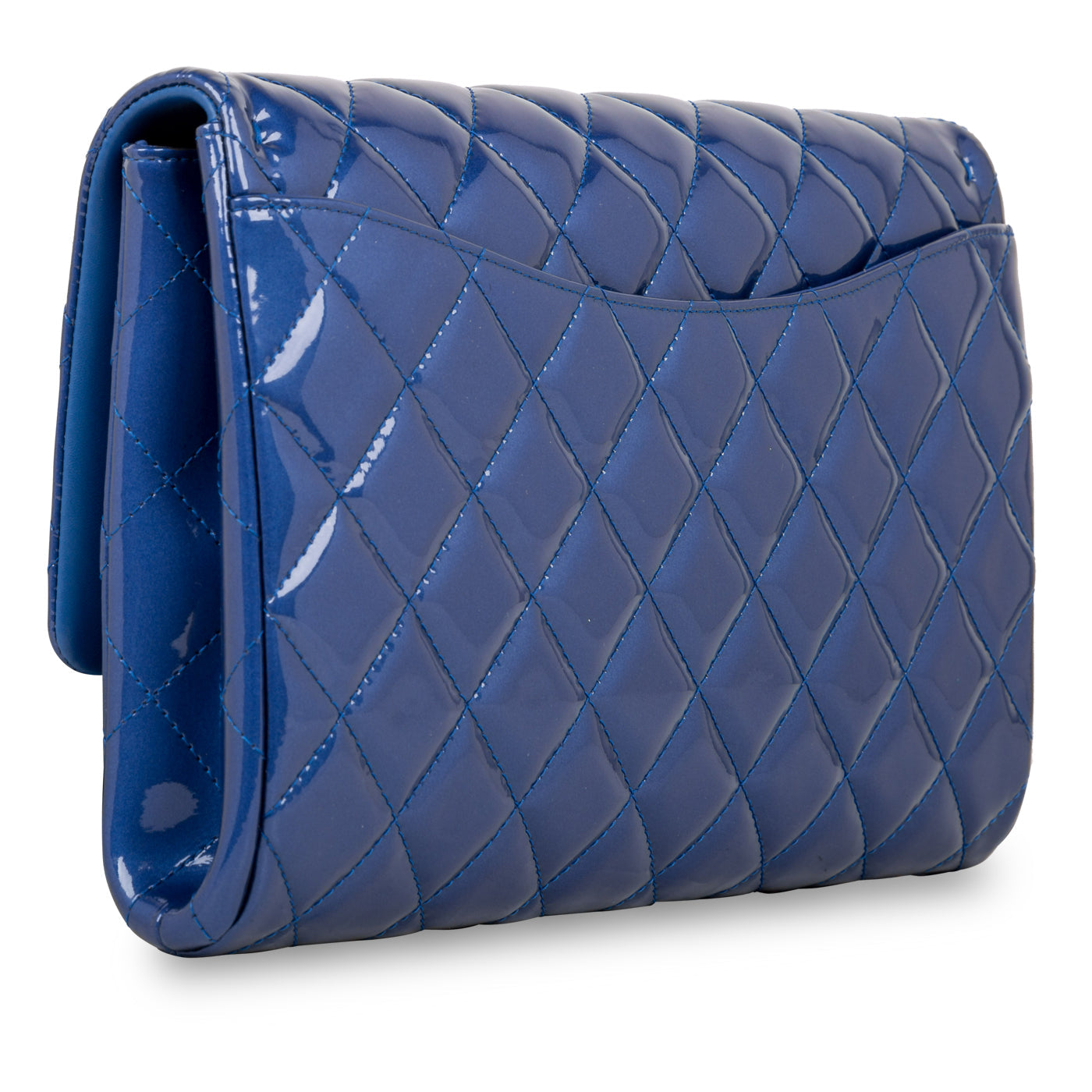 Chanel WOC Lambskin Silver Crossbody