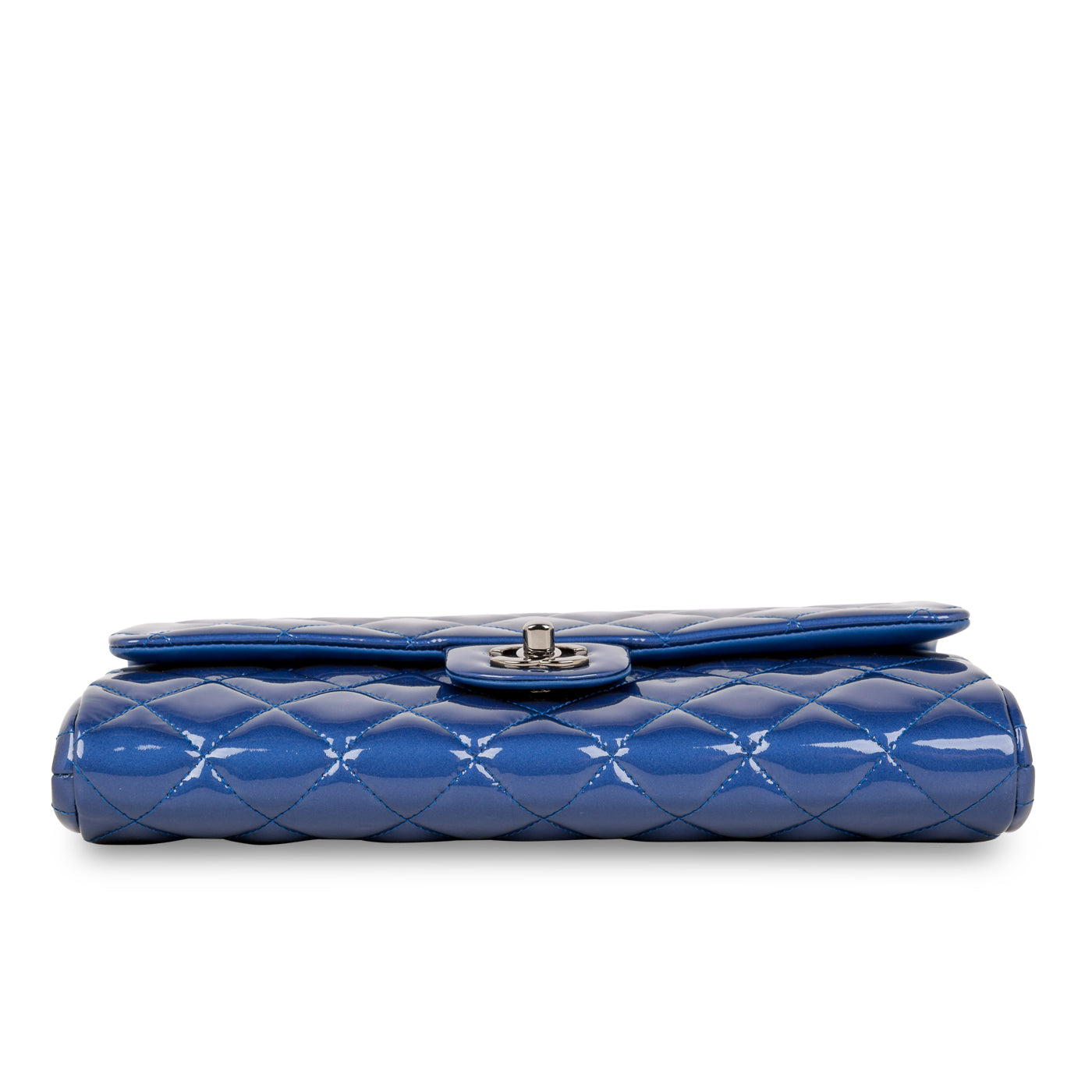 Chanel WOC Lambskin Silver Crossbody