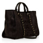 Chanel Cambon Canvas Black Tote Bag Style 2