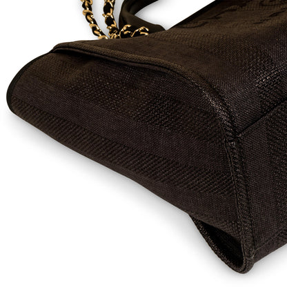 Chanel Cambon Canvas Black Tote Bag Style 2