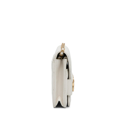 Chanel Gabrielle White Crossbody