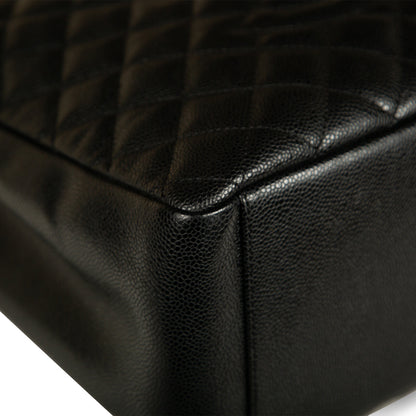 Chanel Timeless Caviar Black Tote Bag Style 23