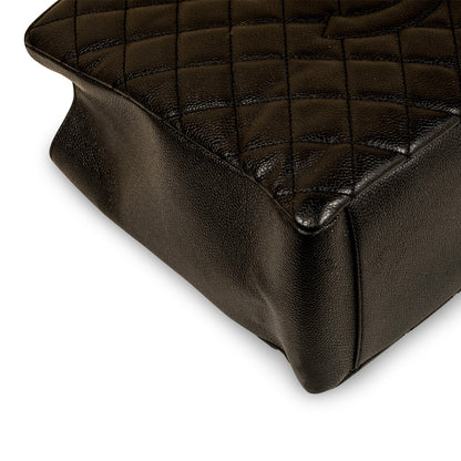 Chanel Timeless Caviar Black Tote Bag Style 25