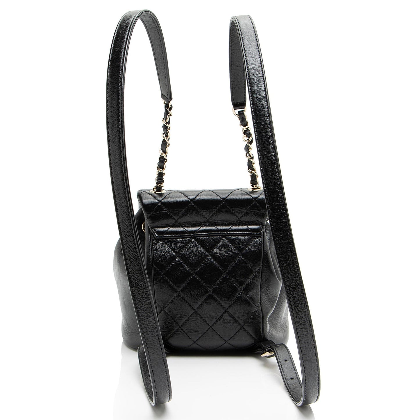 Chanel Glazed Calfskin Duma Small Backpack