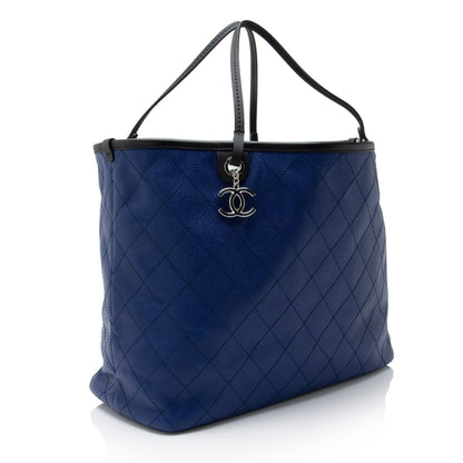 Chanel Grained Calfskin Shopping Fever Xl Tote