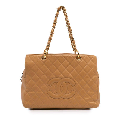 Chanel Grand Cc Caviar Timeless Tote