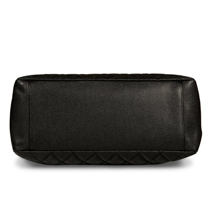 Chanel Timeless Caviar Black Tote Bag Style 3