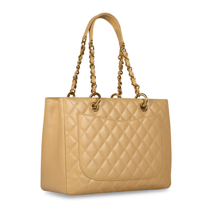 Chanel Timeless Caviar Gold Tote Bag Style 6
