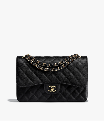 Chanel CAVIAR QUILTED JUMBO DOUBLE FLAP Bag