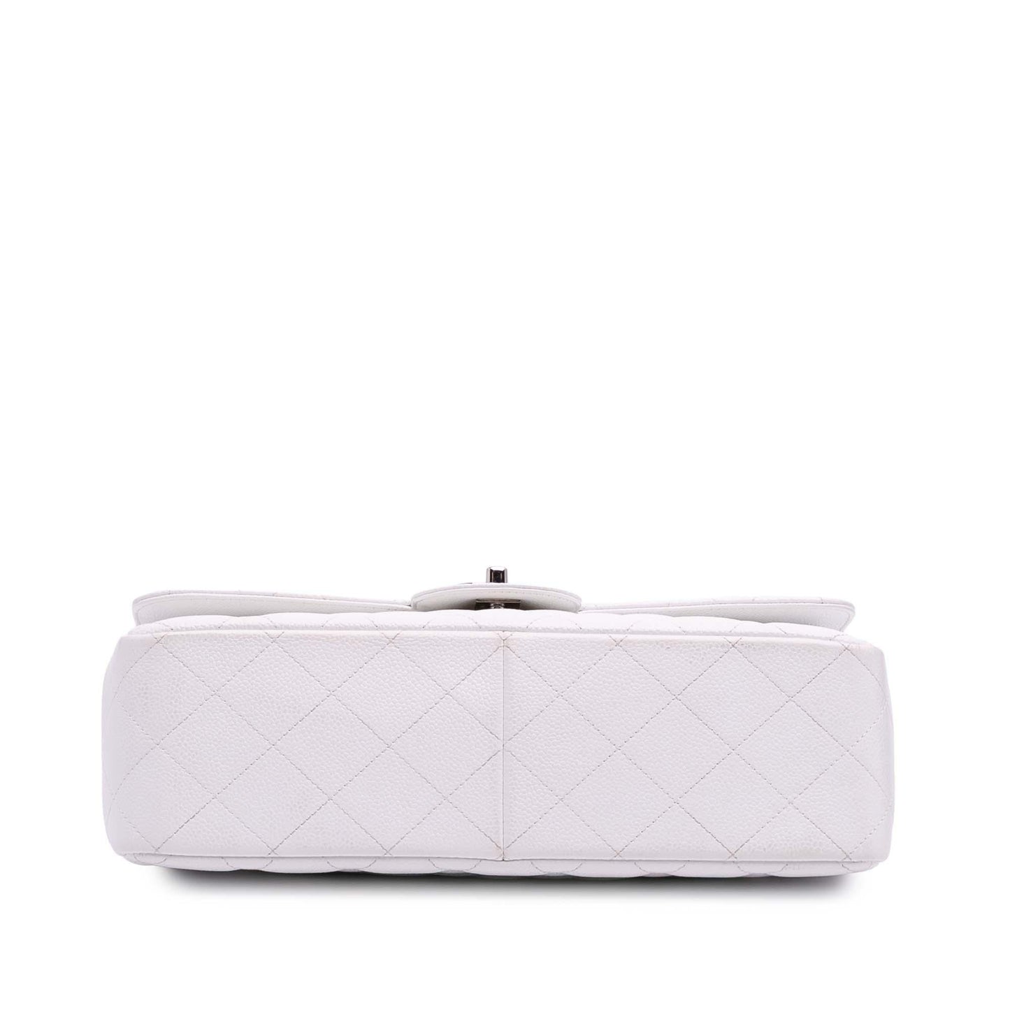 Chanel Gabrielle Caviar White Shoulder Bag Style 4