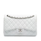 Chanel Gabrielle Caviar White Shoulder Bag Style 5
