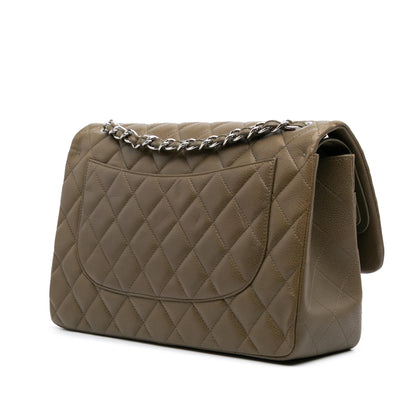 Chanel Gabrielle Caviar Brown Shoulder Bag Style 6