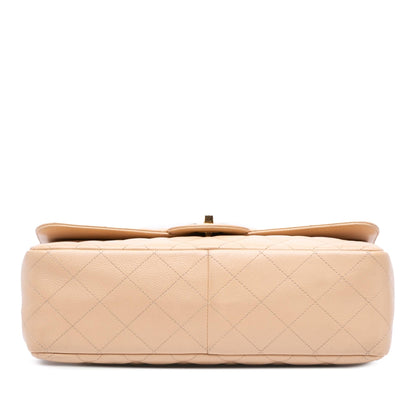 Chanel Gabrielle Caviar Brown Shoulder Bag Style 4