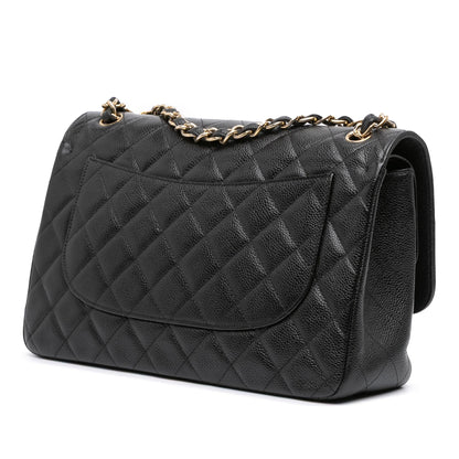 Chanel Gabrielle Caviar Black Shoulder Bag Style 3