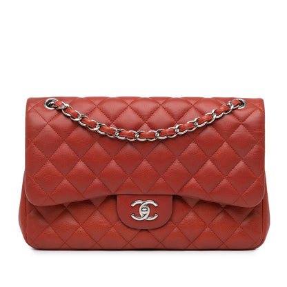 Chanel Gabrielle Caviar Red Shoulder Bag