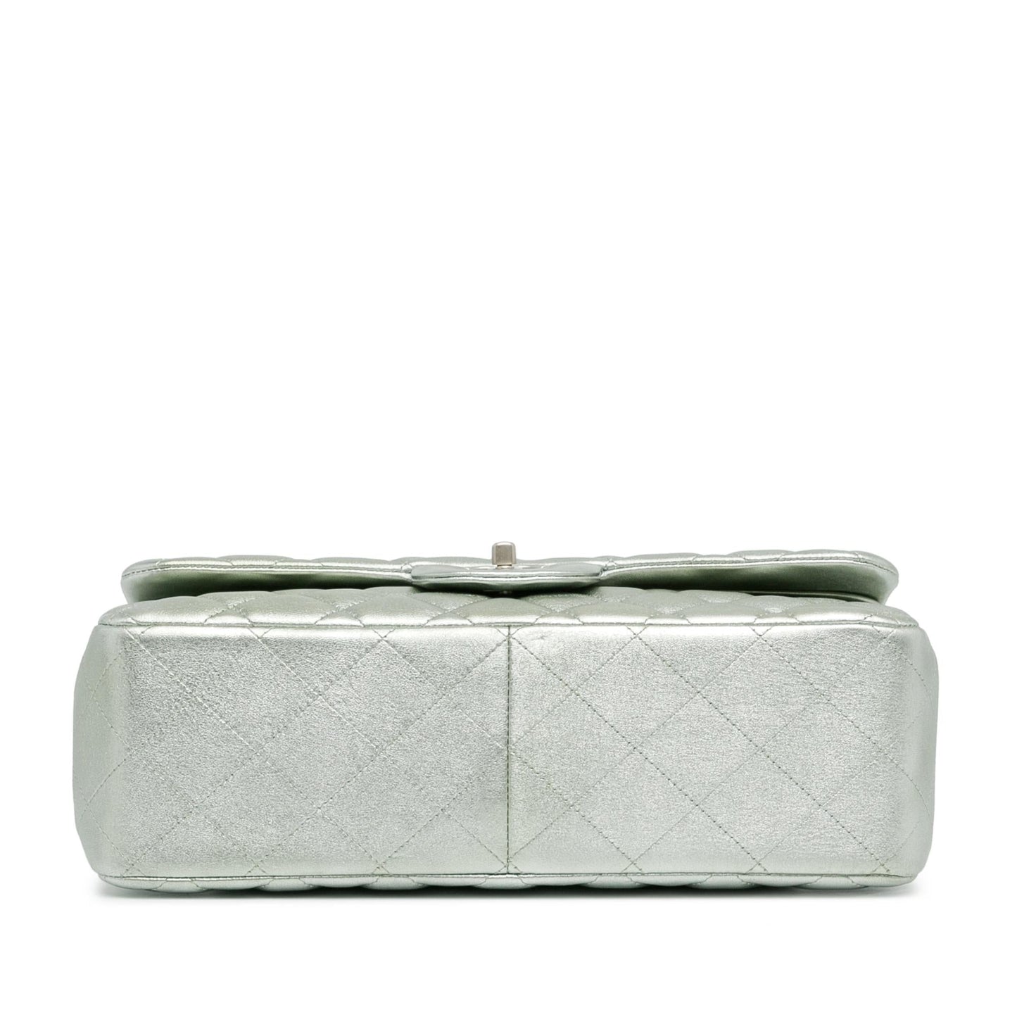 Chanel Gabrielle Lambskin Silver Shoulder Bag