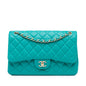 Chanel Gabrielle Lambskin Blue Shoulder Bag Style 11