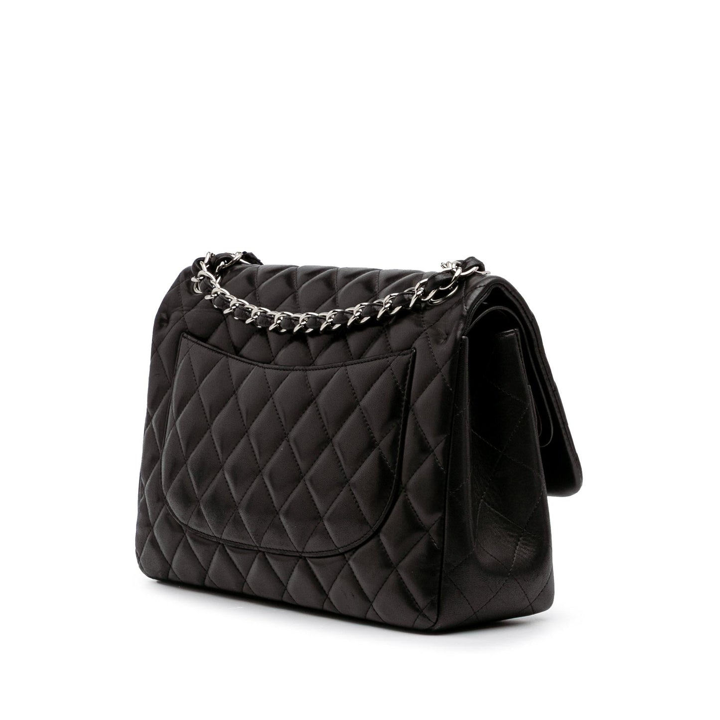 Chanel Gabrielle Lambskin Black Shoulder Bag Style 64