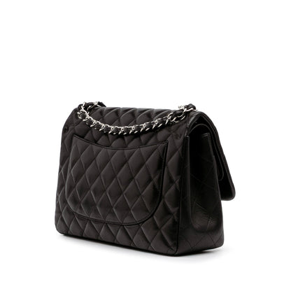 Chanel Gabrielle Lambskin Black Shoulder Bag Style 64
