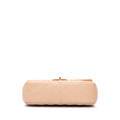 Chanel Gabrielle Lambskin Brown Shoulder Bag Style 7
