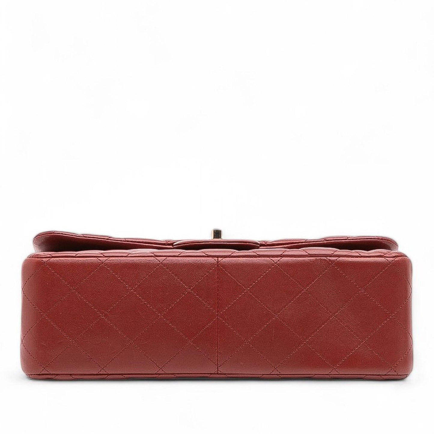 Chanel Gabrielle Lambskin Red Shoulder Bag Style 12