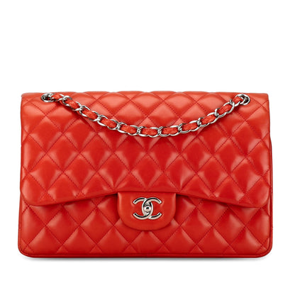Chanel Gabrielle Lambskin Red Shoulder Bag Style 2
