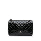 Chanel Gabrielle Patent Leather Black Shoulder Bag Style 21