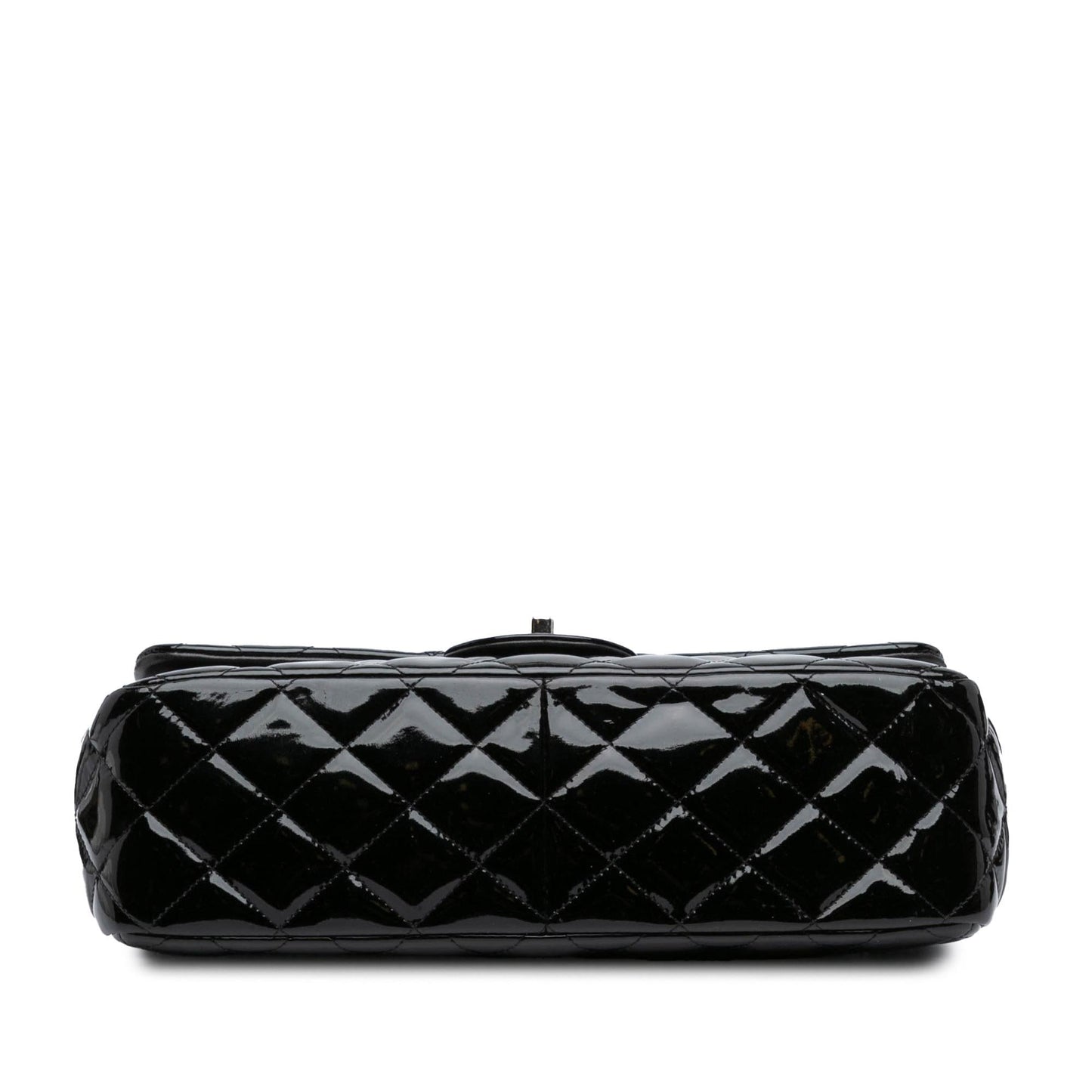 Chanel Gabrielle Patent Leather Black Shoulder Bag Style 10