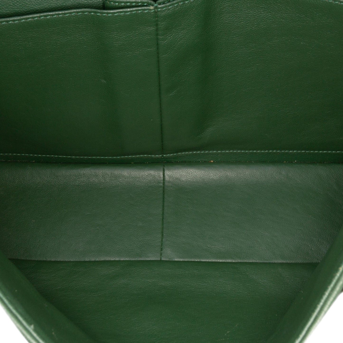 Chanel Gabrielle Patent Leather Green Shoulder Bag
