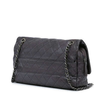 Chanel Gabrielle Caviar Grey Shoulder Bag Caviar