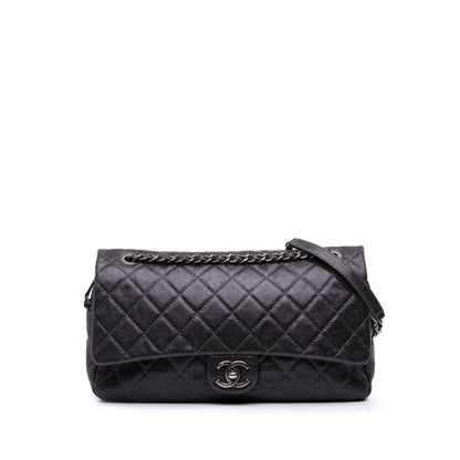 Chanel Gabrielle Caviar Grey Shoulder Bag