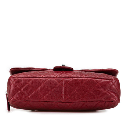 Chanel Gabrielle Caviar Red Shoulder Bag Caviar