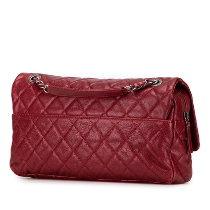 Chanel Gabrielle Caviar Red Shoulder Bag Caviar
