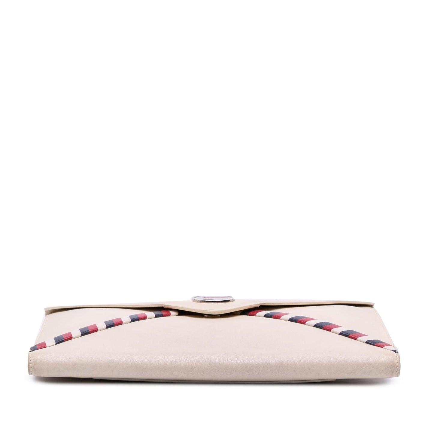 Chanel Gabrielle Lambskin White Shoulder Bag Style 6