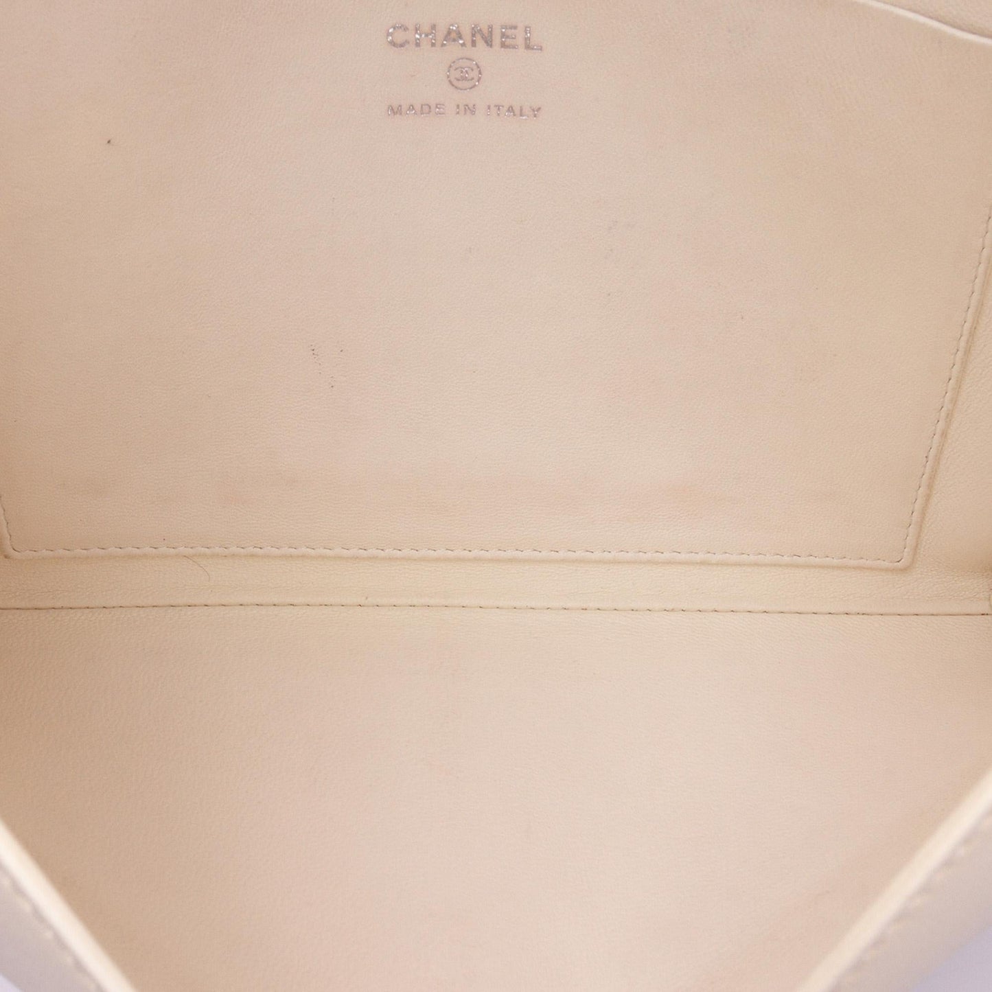 Chanel Gabrielle Lambskin White Shoulder Bag Style 6