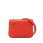 Chanel Gabrielle Lambskin Red Shoulder Bag Style 18