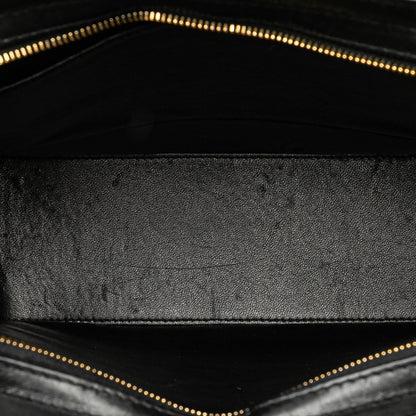 Chanel Gabrielle Lambskin Black Tote Bag