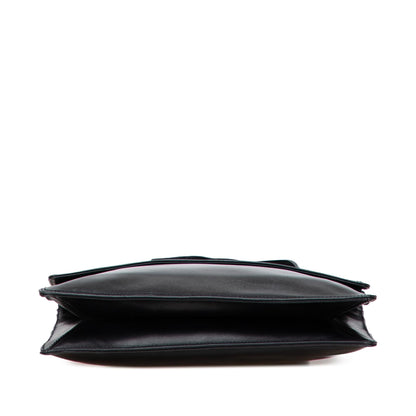Chanel Gabrielle Lambskin Black Shoulder Bag Style 55