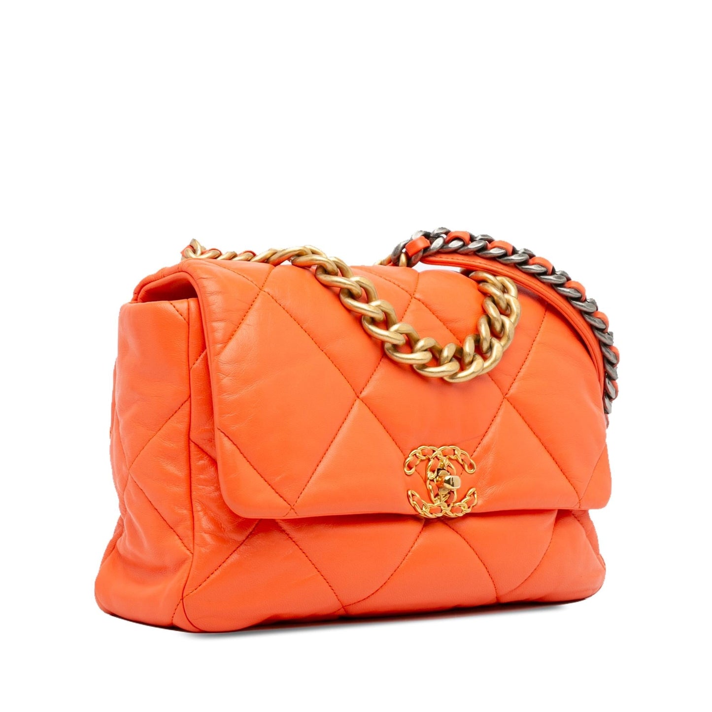 Chanel Gabrielle Lambskin Tan Shoulder Bag Style 3