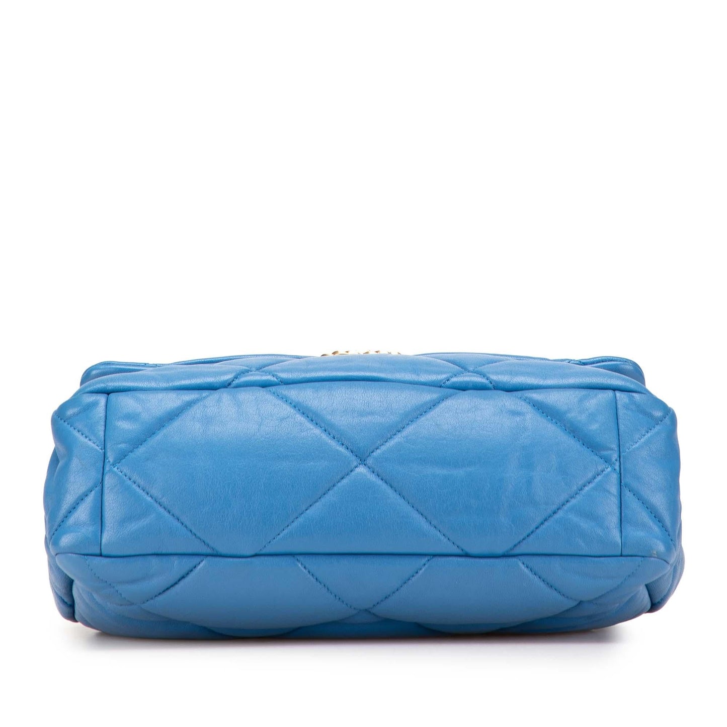 Chanel Gabrielle Lambskin Blue Shoulder Bag Style 8