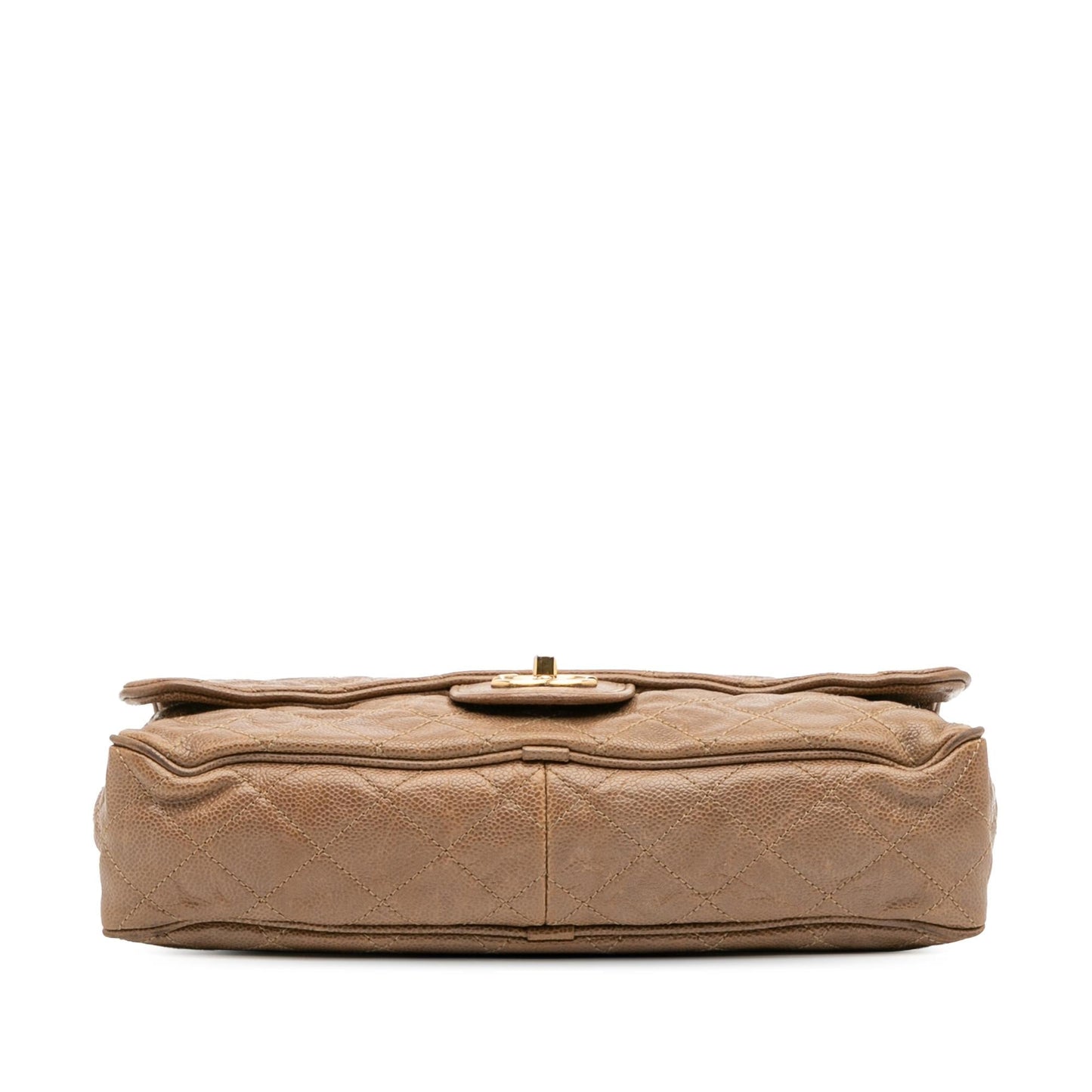 Chanel Gabrielle Caviar Brown Shoulder Bag Style 3