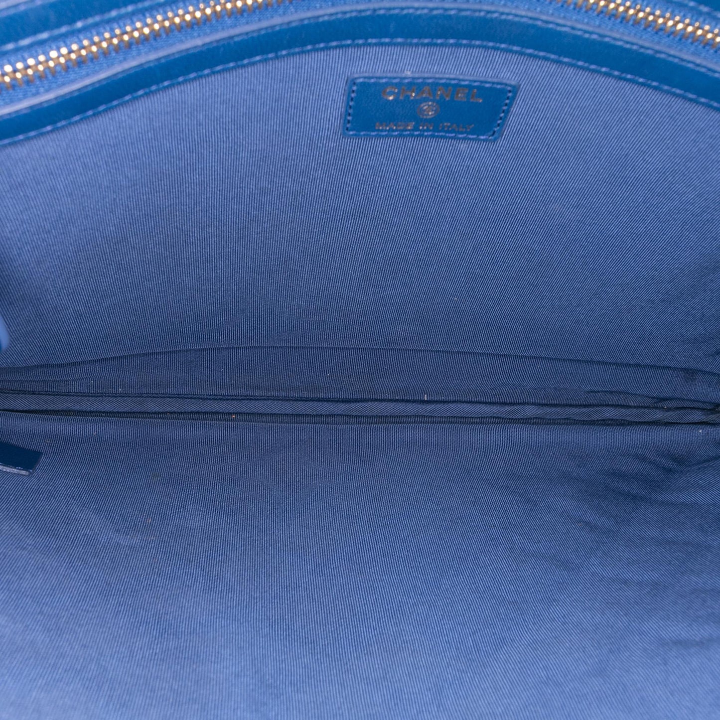 Chanel Gabrielle Lambskin Blue Shoulder Bag Lambskin