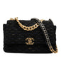 Chanel Gabrielle Tweed Black Shoulder Bag
