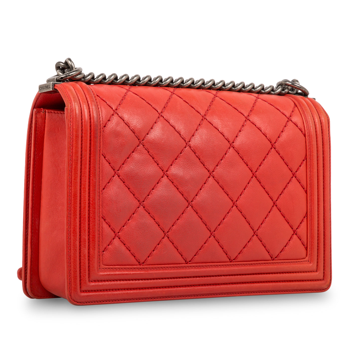 Chanel Double Stitch Boy Bag - Large