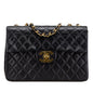 Chanel Gabrielle Lambskin Black Shoulder Bag Style 34