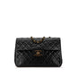 Chanel Gabrielle Lambskin Black Shoulder Bag Style 15
